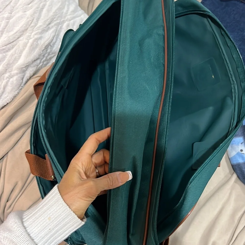Ralph Lauren travel bag green and brown new without tag